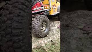 Flexing the Predator Tires #proline #hyrax #tires #rccrawler