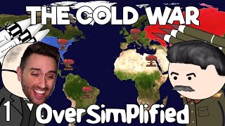 Atrioc reacts to The Cold War - OverSimplified (Part 1+2)