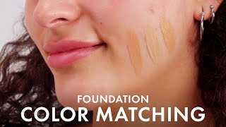 How To: Find Your Perfect Foundation Shade Match | Sephora
