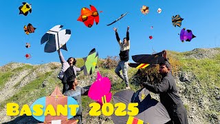 Sawat basant 2025 mey kite catching 😱|| itani zayada tukel looti 🥳