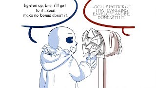 Sans gets a special INVITE!