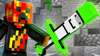Minecraft But YouTubers are Swords...