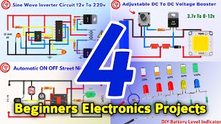 Top 4 Electronics Projects with Basic Components (2025)