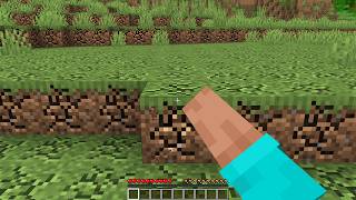 Minecraft But Breaking a Block BREAKS THEM ALL