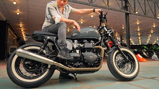 พาชม Triumph Thruxton Tracker Custom รถหล่อ 209,000 บาท