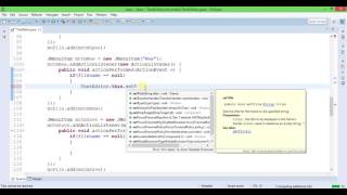 Java Swing Text Editor Part 2