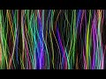 rainbow neon streams screensaver 10 hours 4k oled safe no burn in