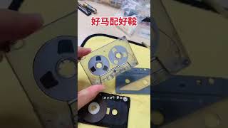 tape walkman 磁帶往事 就喜歡這種簡約的小開盤磁帶！隨身聽 男人的玩具 80后 懷舊