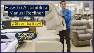 How To Assemble \u0026 Disassemble a Manual Recliner - So Easy!