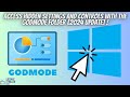 Unlocking God Mode in Windows 10 and 11: Access Hidden Settings and Controls with the GodMode Folder
