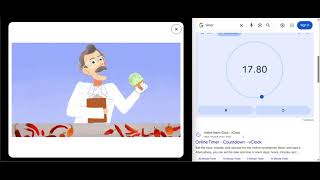 Wilbur Scoville's 151st Birthday Google Doodle game speedrun 1:36:42