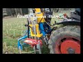 coltivatore per vigne con lame lavorazione interfilare e centro fila futura full junior