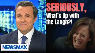 Greg Kelly: Kamala Harris laughs 'crazily at stuff that's not funny'