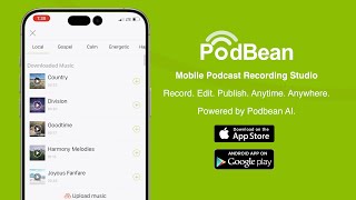 Podbean Mobile Recording Studio - Powered by Podbean AI