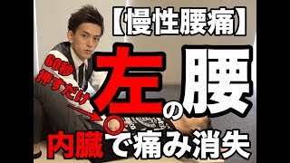 【左の腰痛】左腰痛は内臓↓原因です　　ー腰痛ストレッチー