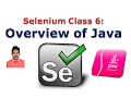 Selenium  6: Overview of Java