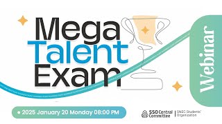 SSO Talent Exam Webinar | SNEC Life Stream | SAMASTHA National Education Council (SNEC)