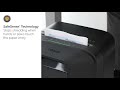 fellowes powershred lx170 cross cut paper shredder