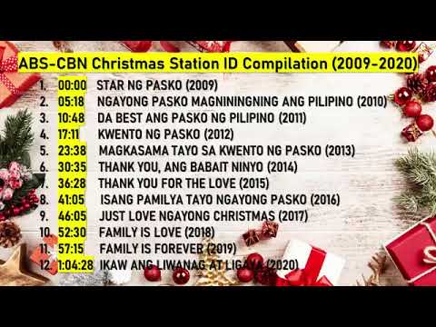 ABS-CBN Christmas Station Id Compilation 2009-2020 - YouTube