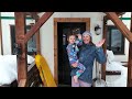 California homes completely buried in snow from crazy winter storms! Drone and interviews