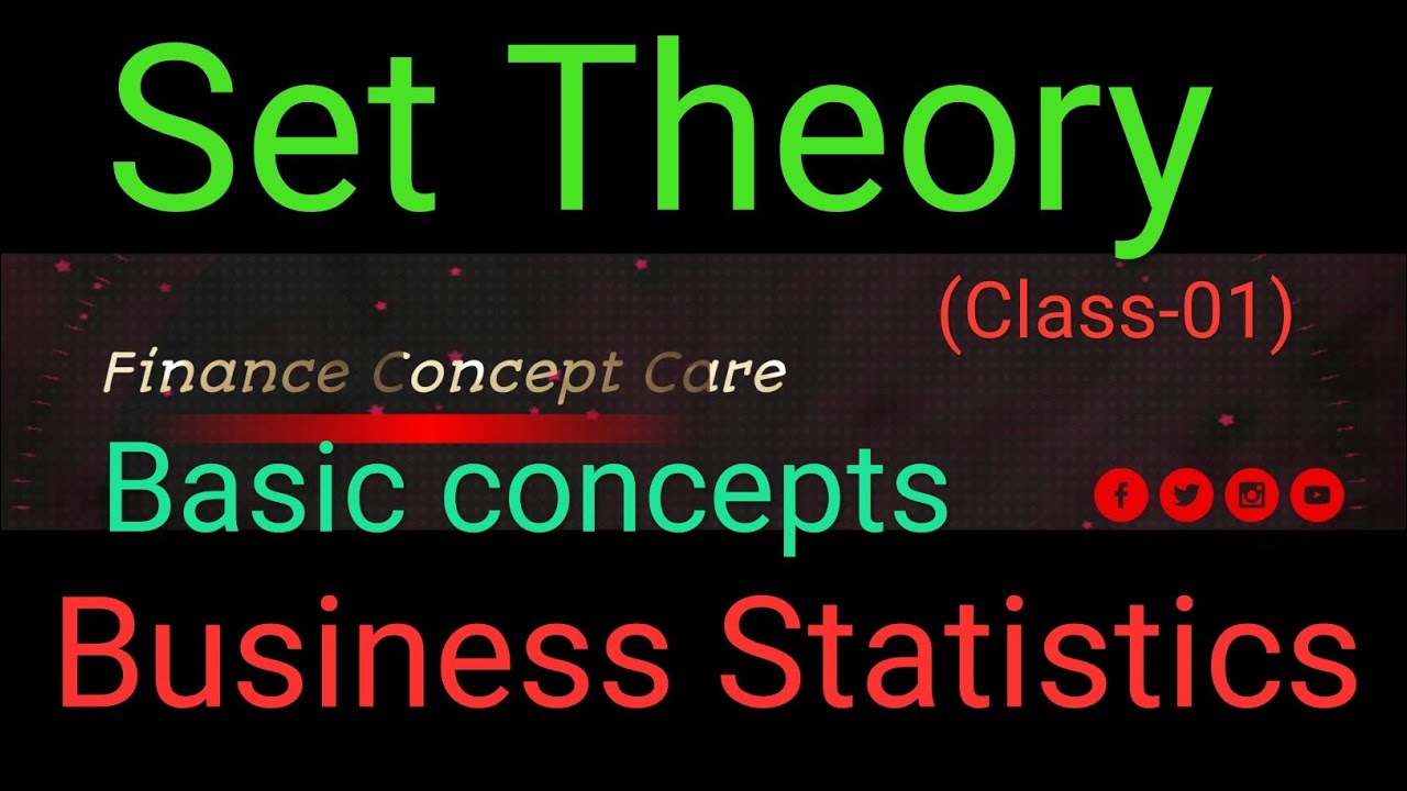 Set Theory (Basic Concepts ) - YouTube