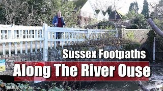 Following the River Ouse Around Shortbridge, near Uckfield