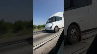 Tesla Semi pulling a big load