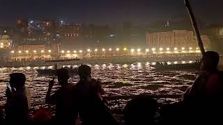 Dasaswamedh Ghat And Assi Ghat Ganga Arati....... 84 ghats riding by Boats.. Har Har Sambhu 🔱🕉️🙏❤️