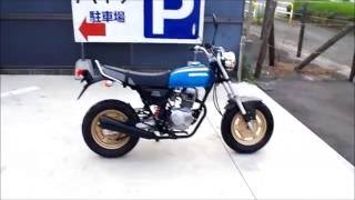 HONDA Ape100 (HC07) 2008 ブルー