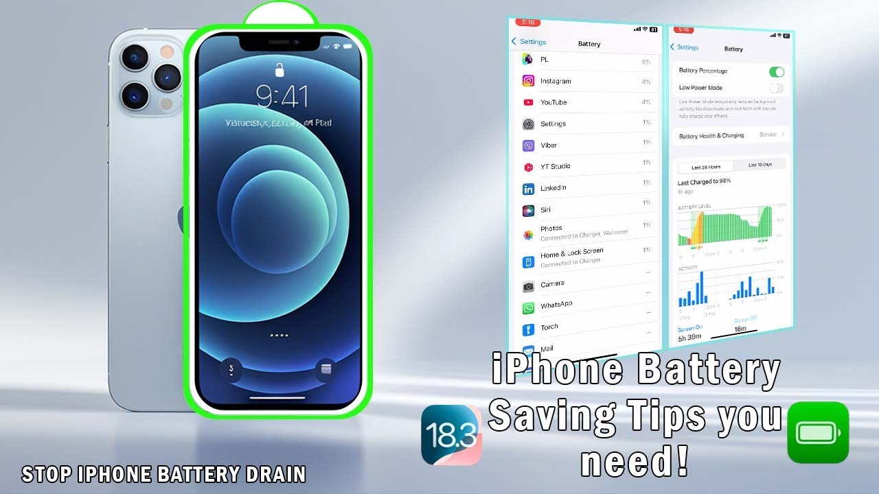 Ios 18 3 Must Know Tricks To Fix Iphone Battery Drain Iphone Battery