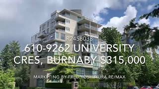 610-9262 University Cres, Burnaby $315,000