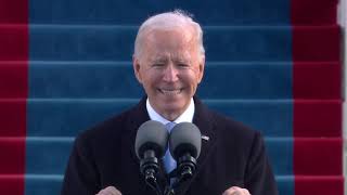 Watch President Joe Biden’s inauguration speech