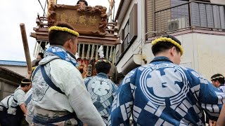 狭い道も何のその、超絶技巧な山車さばき！　西関戸の山車　佐原の大祭　秋祭り2016　最終日 　00031