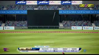 MS DHONI'S FIRST T20i FIFTY  INDIA VS ENGLAND Recreated- Cricket 19 Gameply by Classicoo gamer