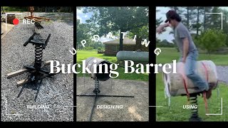 Bull Riding Bucking Barrel In Use | Part 2