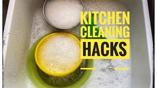 KITCHEN CLEANING HACKS | TIK TOK KITCHEN HACKS | CLEANING YOUR KITCHEN SINK