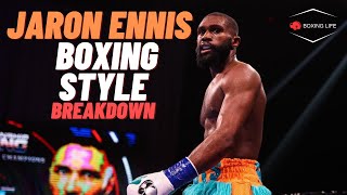 Jaron 'Boots' Ennis Boxing Style Analysis | Switch Hitter Breakdown