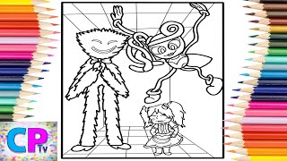 Huggy Wuggy Mommy Long Legs Coloring Pages/Cartoon - On & On (feat. Daniel Levi) [NCS Release]