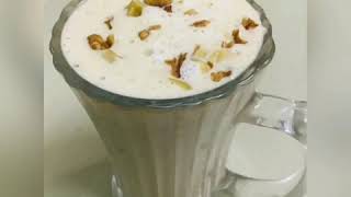 Walnut milkshake|Walnut Smoothie |Easy ,tasty ,nutritious drink in 2 minutes |with banana and dates