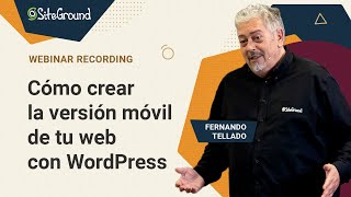 Cómo adaptar WordPress para móviles | Webinar