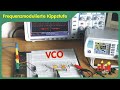 Astablier multivibrator as VCO - frequency modulation with voltage-controlled multivibrator