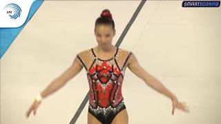 Daria Tikhonova (RUS) - 2017 Aerobics Europeans, junior qualifications