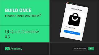 Building Custom QML Components | Qt Quick Overview #3