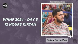 Daiva Rama Das -WHNF 2024 12 Hours Kirtan  @iskconahmedabad | Hare Krishna Mahamantra | Part 1