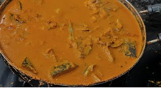 Brinjal and fish 🐠 curry recipe