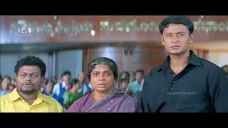 Srinath Stops Son Marriage For Darshan | Laali Haadu Kannada Movie Climax Scene | Abhirami