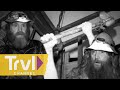 Dismantling Secrets of the Ancient Thunder Axe! | Mountain Monsters | Travel Channel