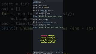 STOP writing your loops like THIS in Python! Use Enumerate Instead