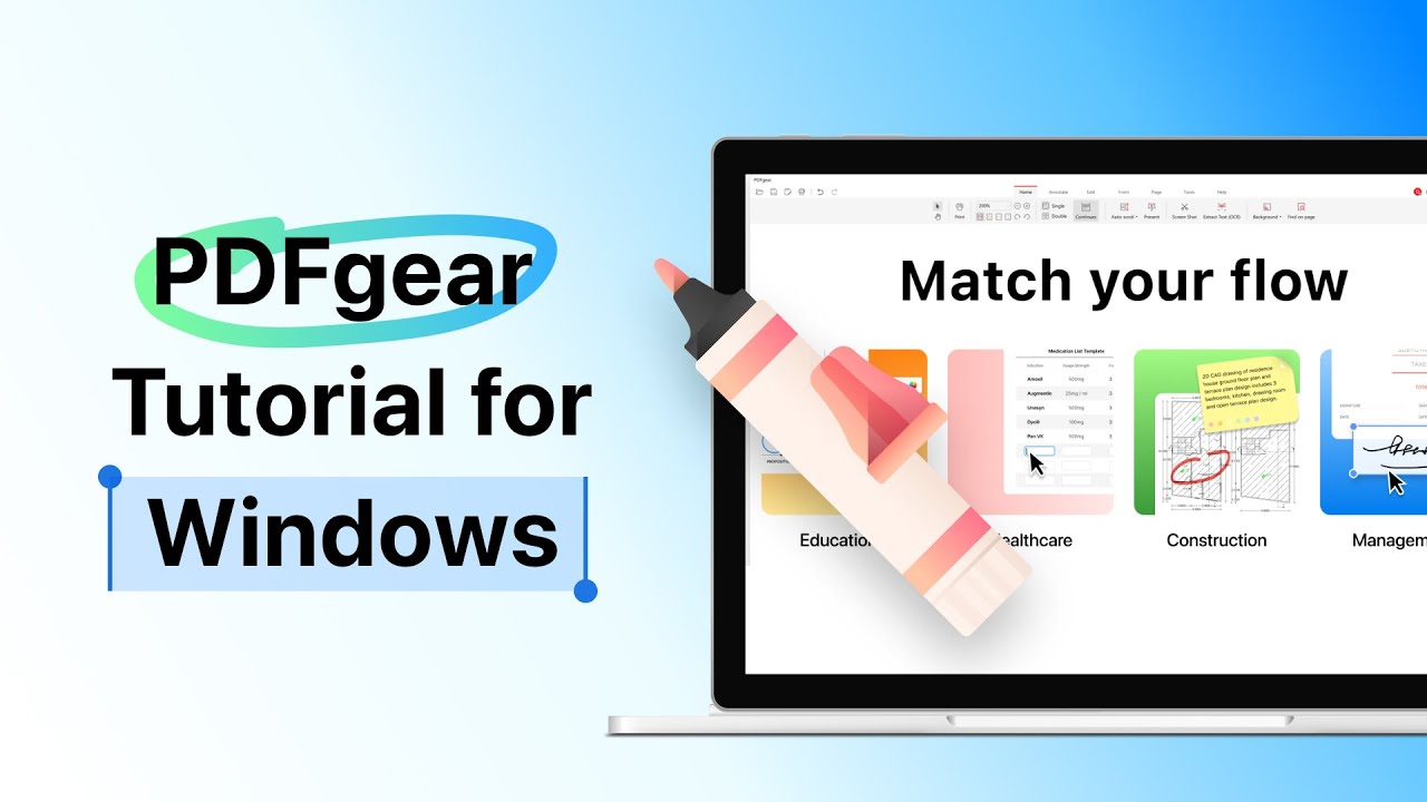 The Ultimate Pdf Solution For Windows Pdfgear Tutorial Youtube