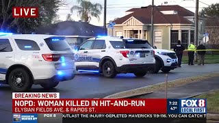 NOPD: Woman killed in hit-and-run